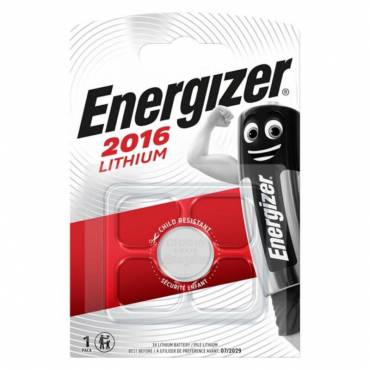 ENERGIZER PILA BOTON LITIO CR2016 3V BLISTER1