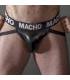 MACHO MX25NC JOCK CUERO NEGRO S