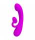 PRETTY LOVE VIBRADOR Y SUCCIONADOR DE CLITORIS SILICONA MORADO