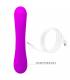 PRETTY LOVE VIBRADOR Y SUCCIONADOR DE CLITORIS SILICONA MORADO