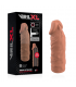 VIRILXL EXTENSION DE PENE LIQUID SILICONE V5 MARRON