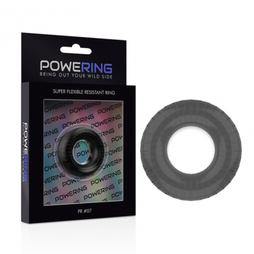 POWERING SUPER FLEXIBLE Y RESISTENTE ANILLO PENE 45CM PR07 NEGRO