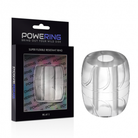 POWERING SUPER FLEXIBLE Y RESISTENTE ANILLO PENE 5 CM PR11 CLEAR