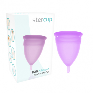 STERCUP COPA MENSTRUAL FDA SILICONE TALLA S LILA