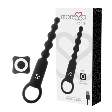 MORESSA RONIE CONTROL REMOTO PLACER ANAL NEGRO