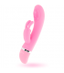 INTENSE SUSY VIBRADOR OSCILANTE SILICON RABBIT ROSA