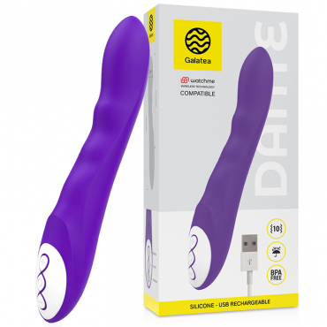 GALATEA DANTE VIBRADOR LILA COMPATIBLE CON WATCHME WIRELESS TECHNOLOGY