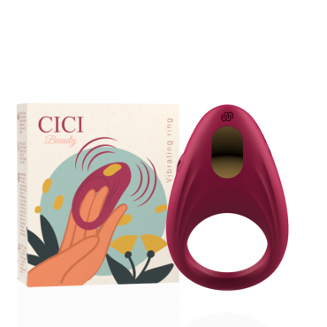 CICI BEAUTY PREMIUM SILICONE VIBRATING RING