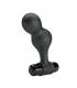 MR PLAY PLUG ANAL VIBRADOR DE SILICONA NEGRO