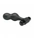 MR PLAY PLUG ANAL VIBRADOR DE SILICONA NEGRO