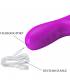 PRETTY LOVE REESE VIBRADOR CON ROTACIoN MORADO