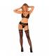 OBSESSIVE MADERRIS STOCKINGS XS S