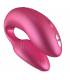 WE VIBE CHORUS VIBRADOR PAREJAS CON CONTROL SQUEEZE ROSA