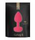 FUNTOYS GPLUG ANAL VIBRADOR RECARGABLE PEQUENO ROSA NEON 3CM