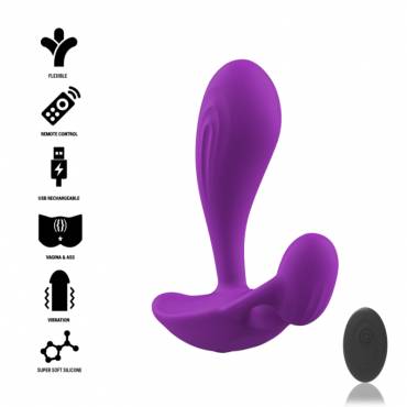 INTENSE SHELLY PLUG ANAL CONTROL REMOTO MORADO