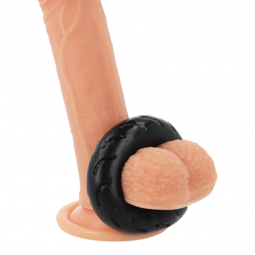 POWERING SUPER FLEXIBLE Y RESISTENTE ANILLO PENE 5CM PR08 NEGRO