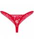 OBSESSIVE LACELOVE TANGA ROJO XS S