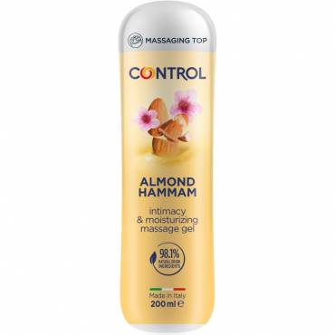 CONTROL MASAJE GEL 3 EN 1 LECHE DE ALMENDRA 200 ML