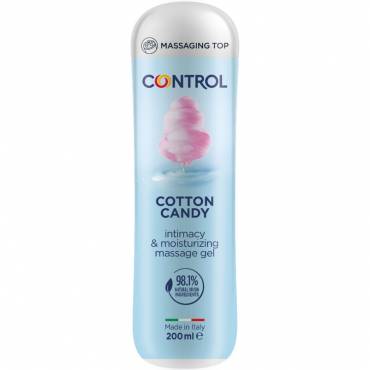 CONTROL MASAJE GEL 3 EN 1 ALGODoN DE AZuCAR 200 ML