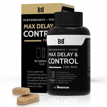 BLACKBULL BY SPARTAN MAX DELAY CONTROL MaXIMO RENDIMIENTO PARA HOMBRE 60 CaPSULAS