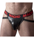 MACHO MX25RC JOCK CUERO ROJO S