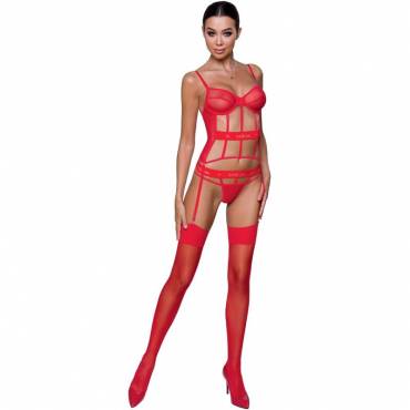 PASSION KYOUKA CORSET ROJO L XL