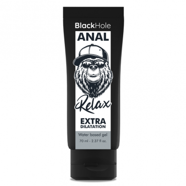 BLACK HOLE GEL BASE AGUA DILATACION ANAL 70 ML