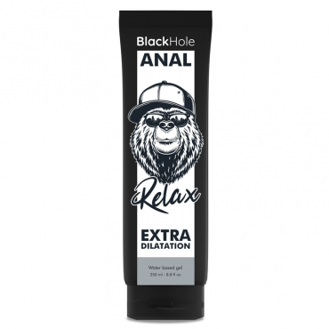 BLACK HOLE GEL BASE AGUA DILATACION ANAL 250 ML