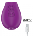 INTENSE ATENEO VIBRADOR MULTIFUNCIoN RECARGABLE 7 VIBRACIONES CON LENGUA OSCILANTE Y SUCCIONADOR MORADO