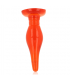 BAILE PLUG ANAL TACTO SUAVE ROJO 142 CM