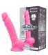 SILEXD MODELO 1 PENE REALISTICO SILICONA PREMIUM SILEXPAN ROSA FLUORESCENTE 175 CM