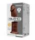 SILEXD MODELO 2 PENE REALISTICO SILICONA PREMIUM SILEXPAN MARRON 19 CM