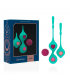 SET DEVA RITUAL ENTRENAMIENTO PELVICO VERDE AQUA