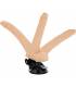 BASECOCK VIBRADOR ARTICULABLE CONTROL REMOTO NATURAL 185 CM