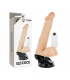 BASECOCK VIBRADOR ARTICULABLE CONTROL REMOTO NATURAL 20 CM