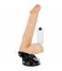 BASECOCK VIBRADOR ARTICULABLE CONTROL REMOTO NATURAL 20 CM