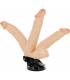 BASECOCK VIBRADOR ARTICULABLE CONTROL REMOTO NATURAL 20 CM