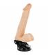 BASECOCK VIBRADOR ARTICULABLE CONTROL REMOTO NATURAL 20 CM