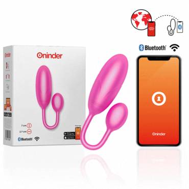 ONINDER DENVER HUEVO VIBRADOR ROSA 7 X 27 CM APP GRATUITA