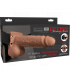 FETISH FANTASY SERIES ARNES AJUSTABLE PENE REALISTICO CON TESTICULOS RECARGABLE Y VIBRADOR 178 CM