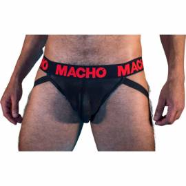 MACHO MX26X2 JOCK NEGRO ROJO S