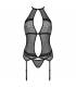 PASSION SATARA CORSET EROTIC LINE NEGRO S M