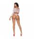 LEG AVENUE BODY TANGA DE MANGA LARGA TALLA UNICA BLANCO