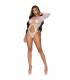 LEG AVENUE BODY TANGA DE MANGA LARGA TALLA UNICA BLANCO