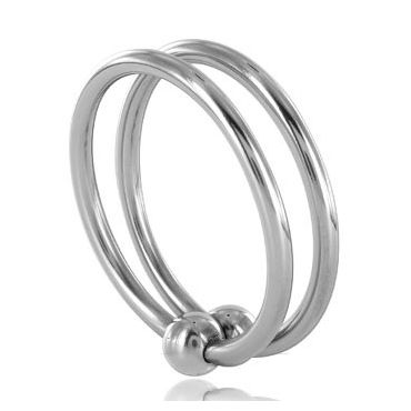 METAL HARD DOUBLE GLANS RING 32MM