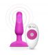 B VIBE NOVICE CONTROL REMOTO ANAL PLUG FUCSIA