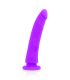 DELTA CLUB TOYS ARNES DILDO LILA SILICONA MEDICA 20 CM O 4 CM