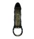 BAILE FUNDA EXTENSORA PENE CON STRAP PARA TESTICULOS NEGRO 135 CM