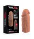 VIRILXL EXTENSION DE PENE LIQUID SILICONE V3 MARRON