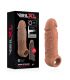 VIRILXL EXTENSION DE PENE LIQUID SILICONE V7 MARRON